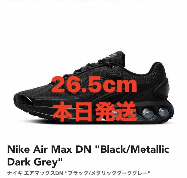 Nike Air Max DN "Black/Metallic Dark Grey"