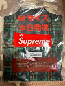 Supreme Plaid Knit S/S Polo 