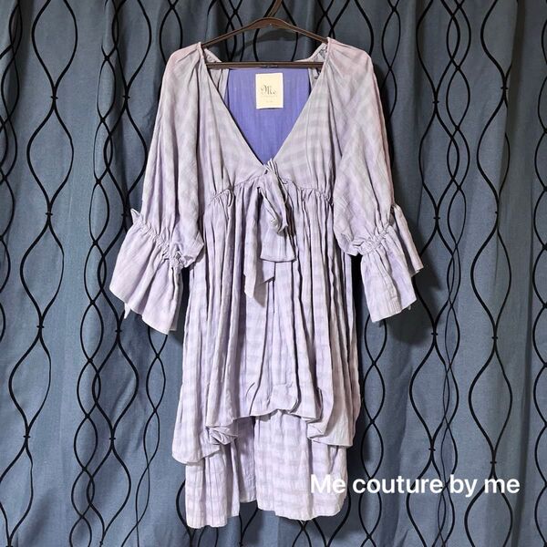 Me couture by me ガーリー コットン Aライン チュニック