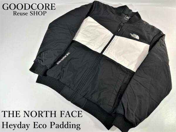 THE NORTH FACE ノースフェイス Heyday Eco Padding Jacket Black Mサイズ ダウン ナイロンジャケット●R601199