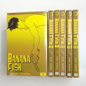 【英語】6冊セット★BANANA FISH バナナフィッシュ 1・2・7・10・18・19巻★吉田秋生★Akimi Yoshida★Manga 漫画 洋書［A］