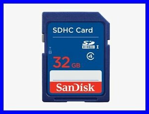 新品 SanDisk SDHCカード 32GB Class4 UHS-1