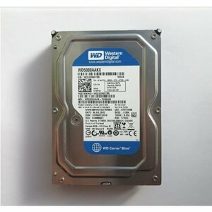 中古 3.5インチHDD 500GB SATA WD5000AAKX ハードディスク