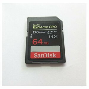 動作確認済み SDカード 64GB SDXC クラス10 U3 170MB/s