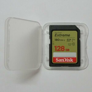 動作確認済み SanDisk SDXCカード 128GB SpeedClass10 UHSスピードクラス3 180MB/s Extremeシリーズ