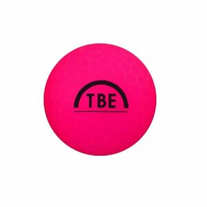 新品 TOBIEMON ゴルフボール 1ダース(12球) 飛びにこだわった2ピースボール 蛍光マットピンク