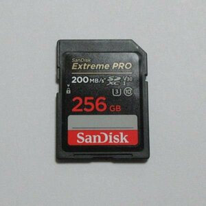 動作確認済 SanDisk SDカード SDXC 256GB U3 200MB/s Extreme PRO