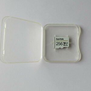 動作確認済 SanDisk マイクロSDカード SDXC 256GB SDアダプタ付き 高耐久 U3 100MB/s High Endurance