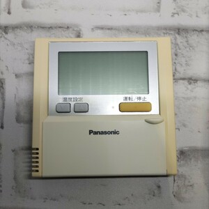CZ-10RT3　パナソニック　Panasonic　パッケージ　エアコン 業務用 リモコン　ワイヤード【動作確認済み】中古品