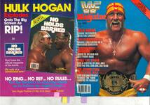 WWF　マガジン　1989年8月号　アメリカンプロレス　Hホーガン　Uウォリアー　Rルード　デモリッションズ　Aジャイアント　輸入品　_画像1