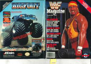 WWF　マガジン　1990年9月号　アメリカンプロレス　Dローデス　Rサベージ　ロード・ウォリアーズ　デモリッションズ　ハルク・ホーガン　UW