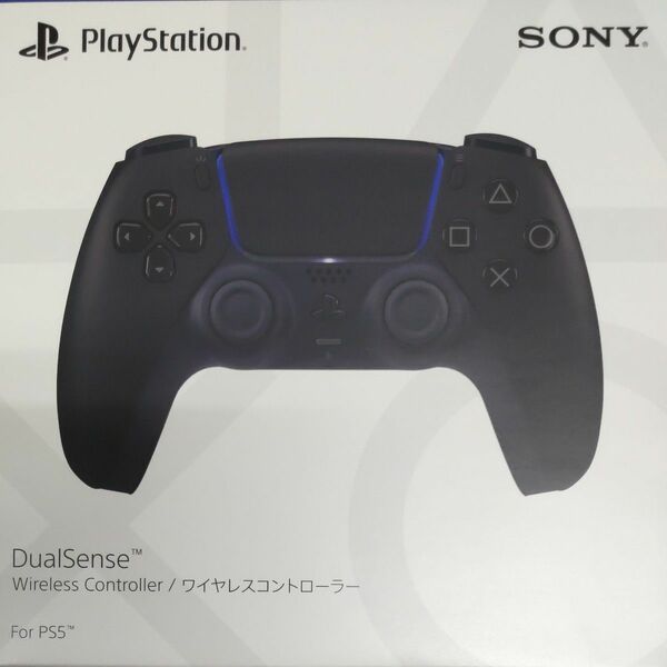 新品未開封…PlayStation5 DualSense ワイヤレスコントローラー CFI-ZCT1J01（ミッドナイトブラック）