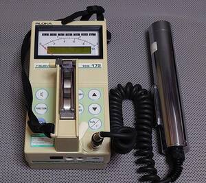 ALOKA TCS-172B SURVEY METER シンチレーションサーベイメーター【故障品】