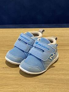 [ flushing settled ] New balance 12cm Kids sneakers 123 blue Bay Be 