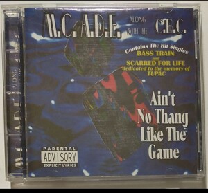 M.C. A.D.E./AIN'T NO THANG LIKE THE GAME ギャングスタラップ ギャングスタラブ GANGSTA LUV g-rap ade