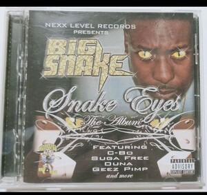 BIG SNAKE/SNAKE EYES 21-10 カリフォルニア ギャングスタラップ mac lew c-bo suga free California GANGSTA G-RAP westcoast 西海岸