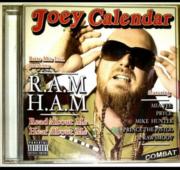 JOEY CALENDER/R.A.M H.A.M ギャングスタラップ GANGSTA G-RAP hiphop ヒップホップ 同梱 複数割引 送込 送料無料