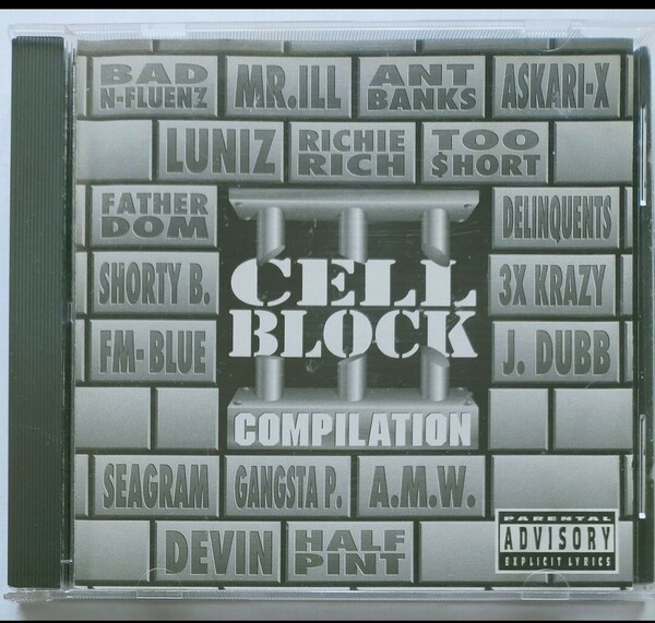 Cell Block Compilation ギャングスタラップ GANGSTA p seagram mr.ill fm blue half pint A.M.W Askari-X Bad-N-Fluenz rappin ron