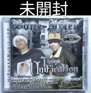 未開封 BONE-IFIED/THUGS UNIFICATION ボーンサグスンハーモニー ギャングスタラップ LAYZIE BIZZY bone-thugs-harmony GANGSTA G-RAP