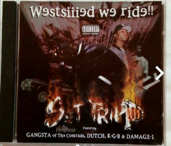 SET TRIPP/WESTSIIIDE WE RIDE 19-9 サウスセントラル ロサンゼルス カリフォルニア ギャングスタラップ south central GANGSTA G-RAP