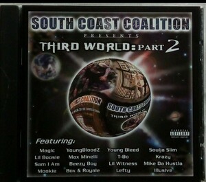 SOUTH COAST COALITION/third world part 2 バトンルージュ ルイジアナ g-rap gangstarap ギャングスタラップ