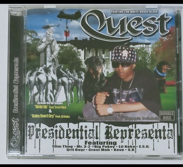 Quest Presidential Representa14-9 ギャングスタラップ GANGSTA G-RAP Z-RO lil keke big pokey slim thug esg スクリュー screw Mr.3-2