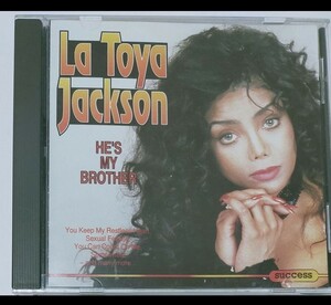 LaToya Jackson/He's My Brother 14-6 ソウル R&B soul 同梱 複数割引 送込 送料無料