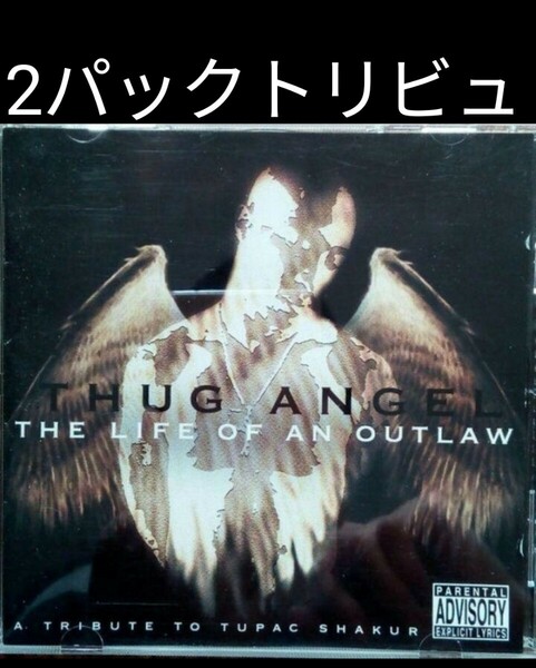 thug angel the life of an outlaw a tribute to tupac shakur 2パックトリビュート big syke johnny j qd3 ray luv young dre tech n9ne 