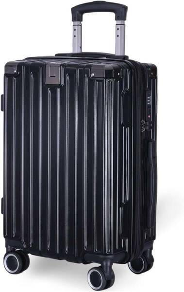 スーツケース 拡張機能付 キャリーケース 超軽量 キャリーバッグ 隠しフック付き