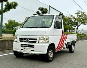 【完全Must Sell】◆2006 Honda Acty truck 4WD 機関良好 Air conditioner! Power steering! エアバック! timing belt交換済!【愛知Prefecture発】