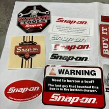 ステッカーセット4 スナップオン snap on アメ車 旧車　ディッキーズ 街道　カフェ　暴走　族　当時　KTC マックツール　_画像2