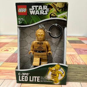LEGO STAR WARS C-3PO LED LITE брелок для ключа Lego Звездные войны брелок для ключа STARWARS LED Mini fig ключ свет 