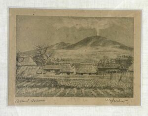 [. work ] Willie * The ila-[ scenery ( temporary .)] copperplate engraving Britain person painter landscape painting willy seiler woodcut pencil autograph amount go in y12357500