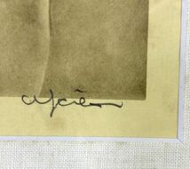 【模作】ウィリー・ザイラー「裸婦　B」 銅版画 英国人画家 裸婦画 willy seiler 版画 女性 鉛筆サイン 額入 y12335500_画像3
