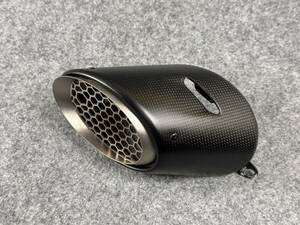 *U64 outright sales! beautiful goods paniga-reV2 Street Fighter V2 Ducati Performance titanium carbon muffler end cover 