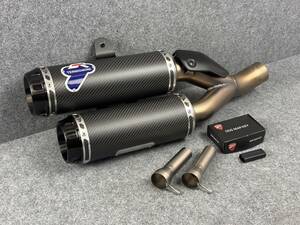 *U76 outright sales! Ducati M1200R Ducati Performance teru Mini .-ni carbon slip-on silencer UP map 