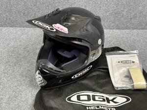 ◆W57 売切り! 汎用 美品 OGK オフロード ヘルメット FF-MJ XSサイズ