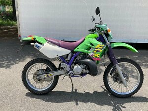 埼玉県発 カワサキ　KDX220SR 　動画有　検索）KDX　KLX　CRF XT　ランツァ