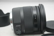 良品 シグマ SIGMA Contemporary 17-70mm F2.8-4 DC MACRO OS HSM nikon canon_画像3