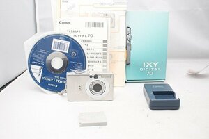 １円　ジャンク品　Canon IXY 70 コンパクトデジタルカメラ　