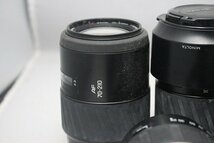 １円スタート　MINOLTA　フィルムカメラ レンズ まとめて ジャンク 　100-300_画像4