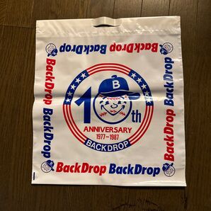 渋谷Back Drop バックドロップ1987年10周年のショップ袋アメカジ