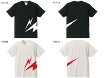 LIGHTNING BOLT サイドプリント T-shirt BLACK M/稲妻雷ホットロッドエドロスラットフィンクヴォンダッチピンストライプxr750xlhxlch60s70s_画像2