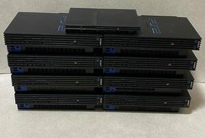 SONY プレステ2 PS2 本体 9台セット / SCPH-70000・50000×2・39000RC・35000・30000×3・10000・ハードディスク 20401×2 / ジャンク品 