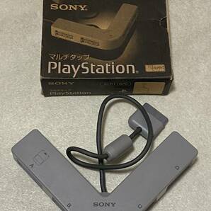SONY PS PS2 マルチタップ 5点セット/ SCPH-10090×3・1070×2 / 動作未確認 ジャンク品 プレステーションの画像2