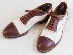 50s Jarman Cap Toe Spectators Spade Sole