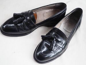 Alden 691 Black Tassel Loafers