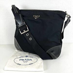 PRADA プラダ ショルダーバッグ クロスボディ ナイロン ブラック a365