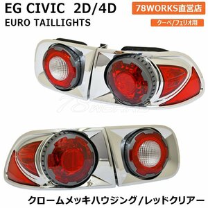 レア 当時物 APC EG7 EG8 EG9 EH1 EJ1 シビック テール レッドクリアー フェリオ クーペ セダン US 新品 EG Sir 外装 ワイスピ 78WORKS