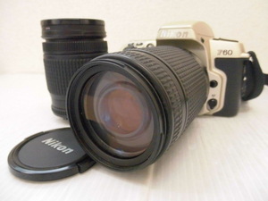 【35794】☆カメラ Nikon ニコン F60 フイルムカメラ 70-300mm 1:4-5.6 28-80mm 1:3.5-5.6 動作未確認 ケース付☆